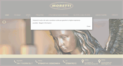 Desktop Screenshot of impresafunebremoretti.com